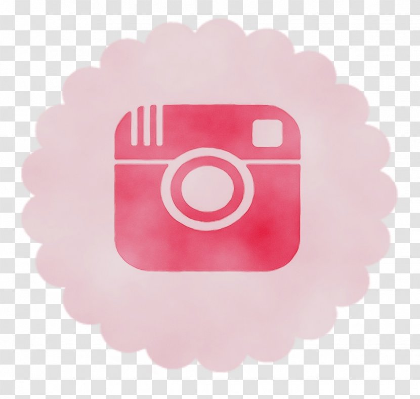 Social Media Icons Background - Wet Ink - Art Magenta Transparent PNG