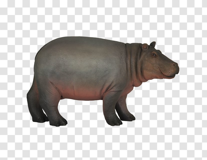 Hippopotamus Rhinoceros Statue Design Toscano Animal - Wildlife - Terrestrial Transparent PNG