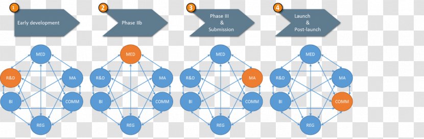 Diagram Technology - Collaboration - Team Structure Transparent PNG