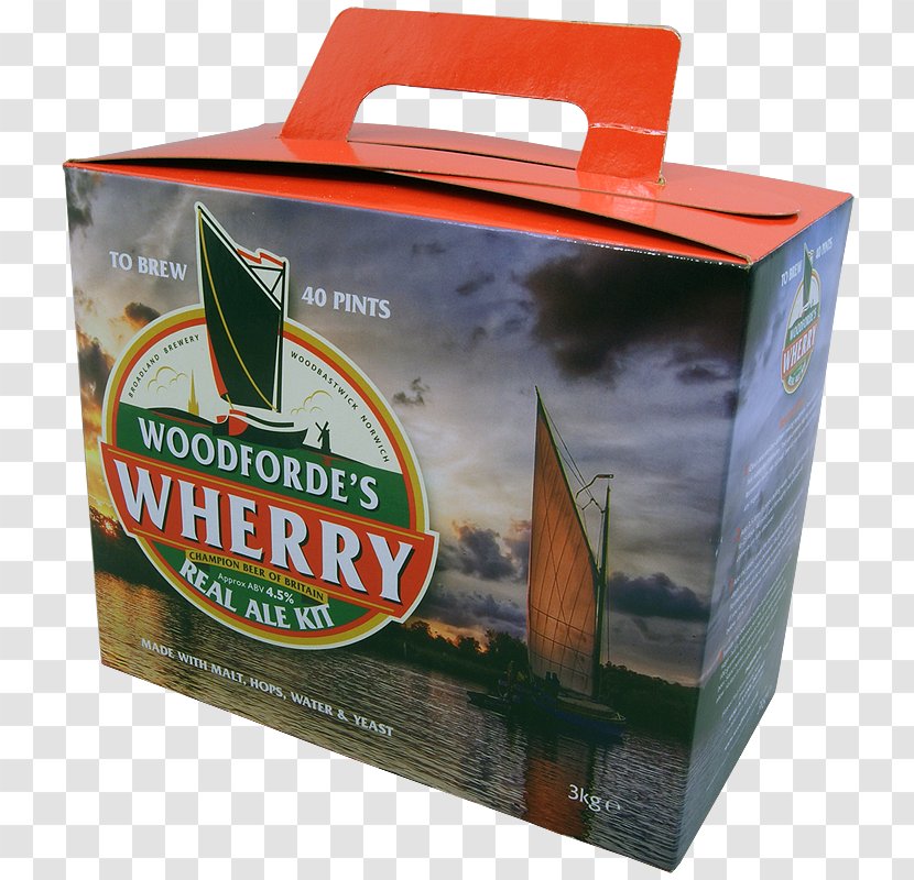 Woodforde's Brewery Cask Ale Beer Bitter - Box Transparent PNG