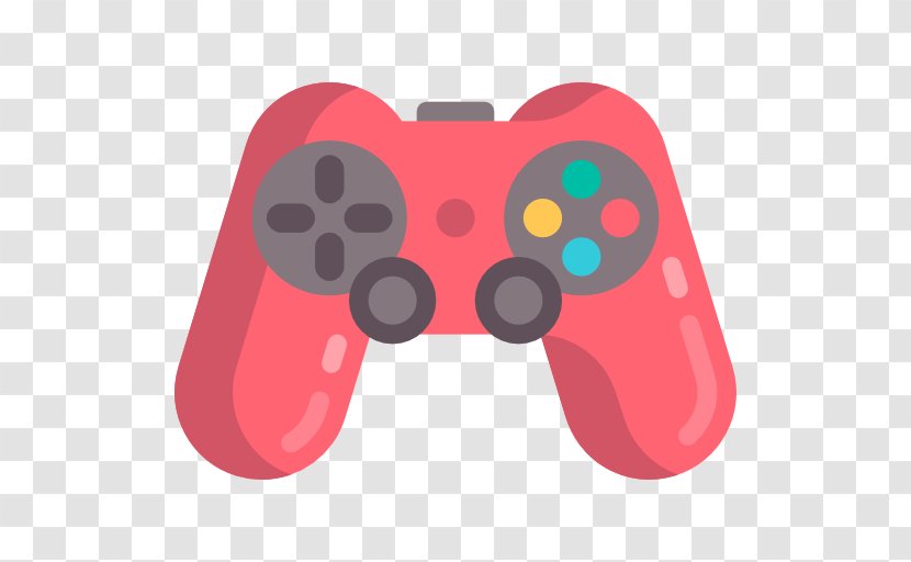 Joystick - Red - Orange Transparent PNG