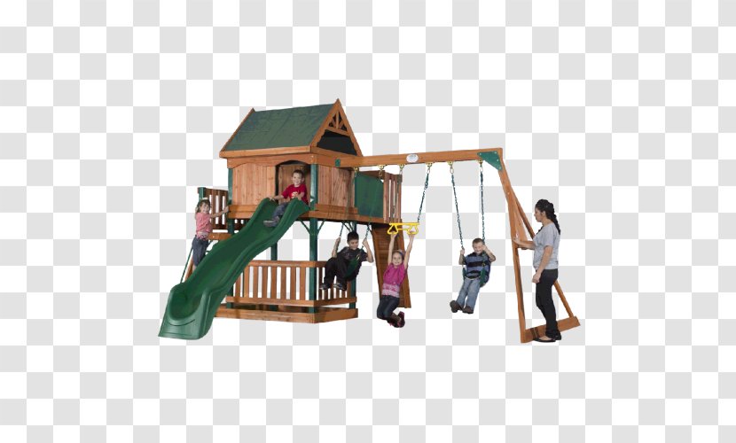 Backyard Discovery Tucson Cedar Swing Set Outdoor Playset Toy Woodridge II - Toysrus Transparent PNG