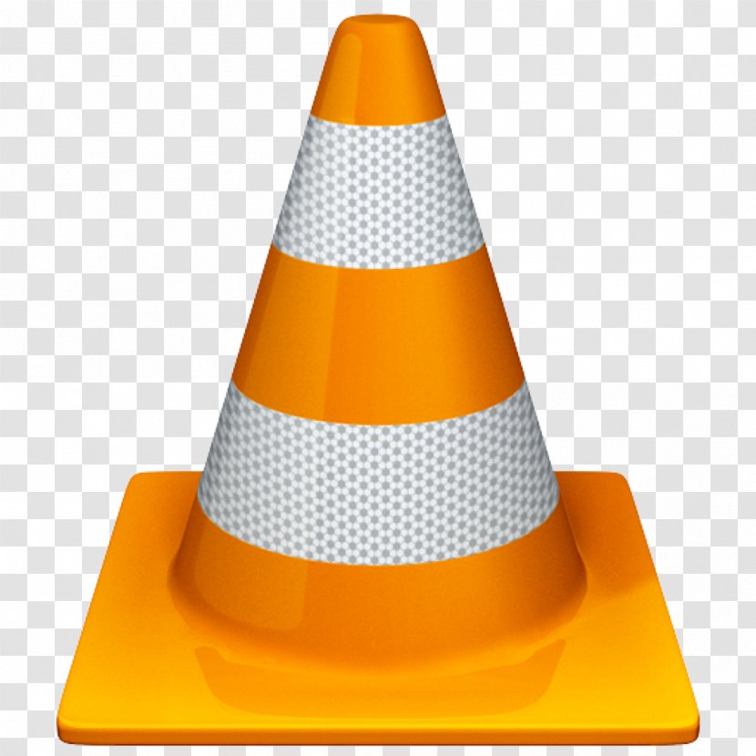 VLC Media Player Download Free Software And Open-source - Orange - Cone Transparent PNG