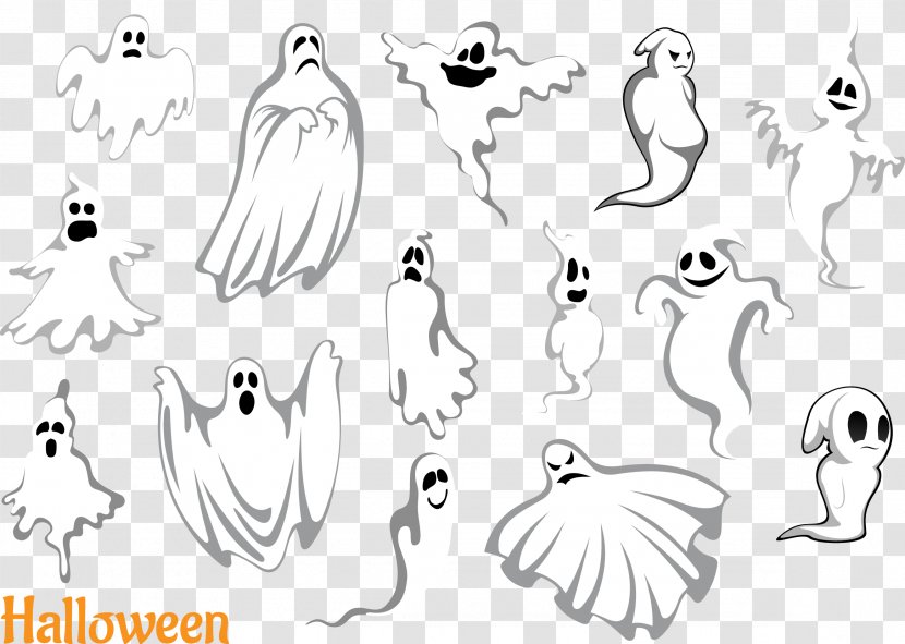 Ghost Yūrei - Bird - Hand-painted All Kinds Of Transparent PNG