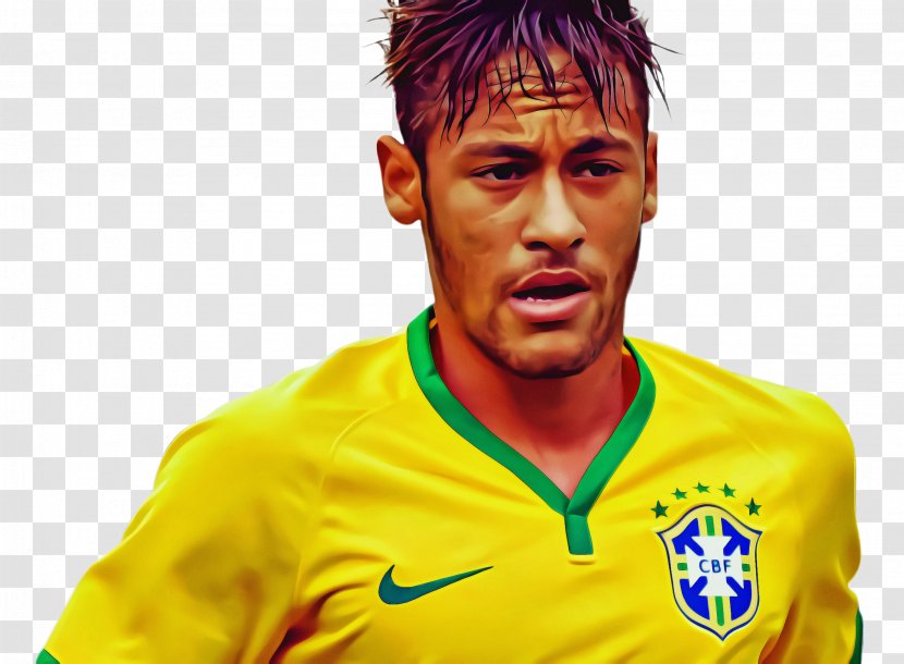 Messi Cartoon - Neymar - Gesture Yellow Transparent PNG