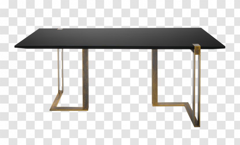 Table Gold Leaf Material Desk - Rectangle Transparent PNG