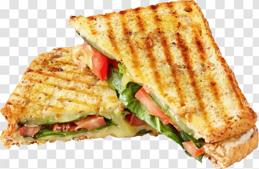 Hamburger Cheese Sandwich Toast Shawarma - Grilled Food Transparent PNG