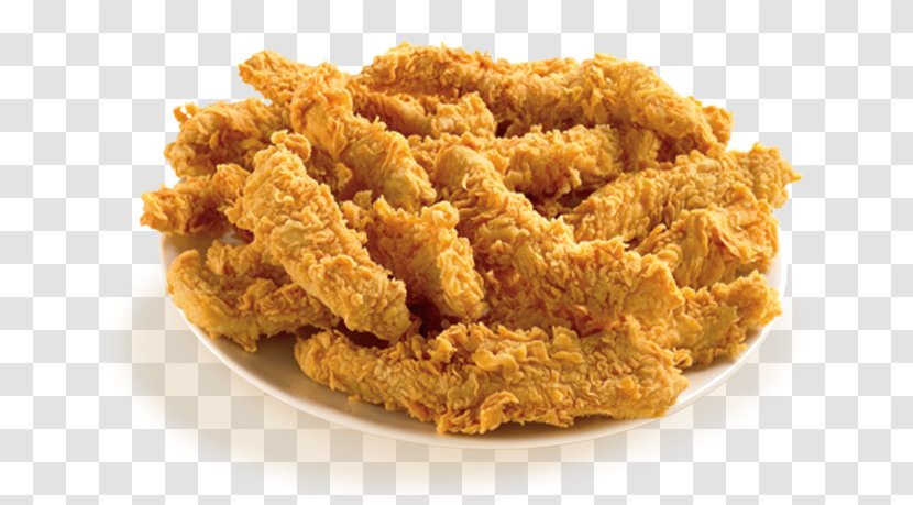 Church's Chicken Fingers Sandwich Fried Nugget - Dish Transparent PNG