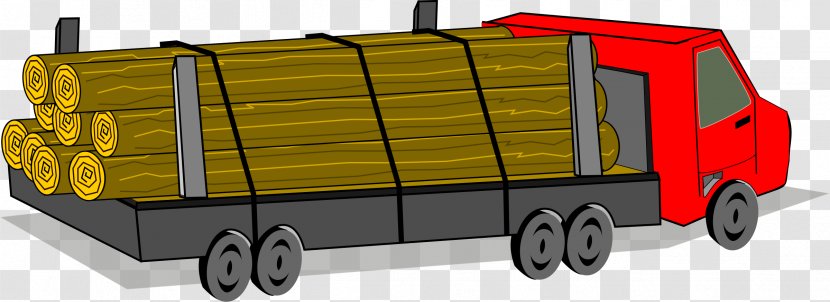 Car Pickup Truck Logging Lumberjack - Dump Transparent PNG