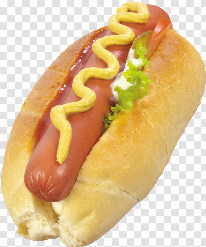 Hot Dog Fast Food Hamburger Vienna Sausage - Thuringian Transparent PNG