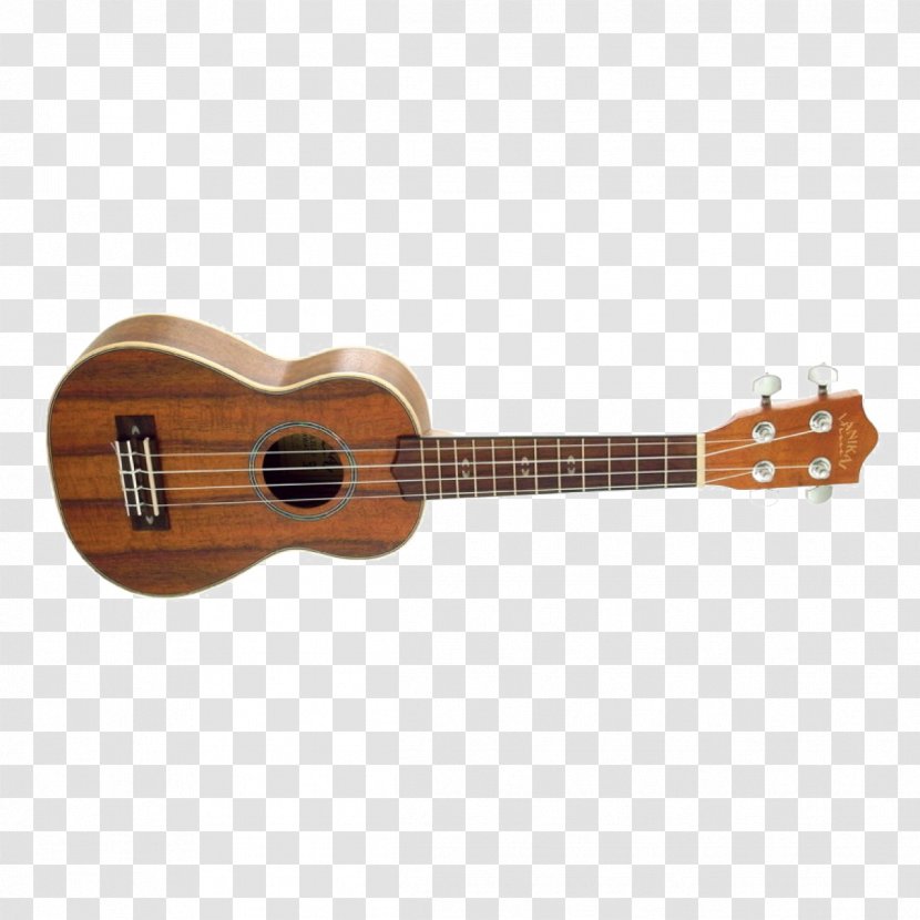 Kala Satin Mahogany Soprano Ukulele Guitar - Heart Transparent PNG