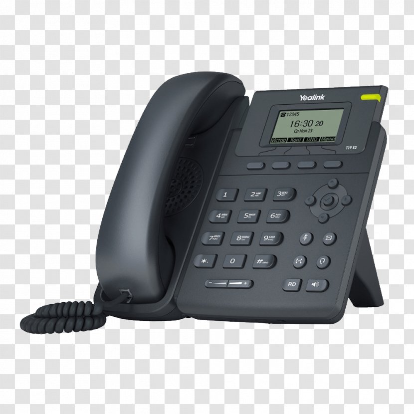 Yealink Entry-level IP Phone With 2 Lines And HD Voice SIP-T21P VoIP Telephone SIP-T19P - Sipt19p - Answering Machine Transparent PNG