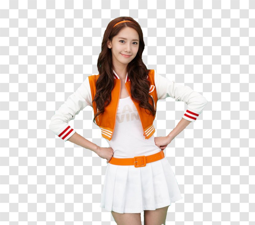 Im Yoon-ah Cheerleading Uniforms - Frame - Heart Transparent PNG