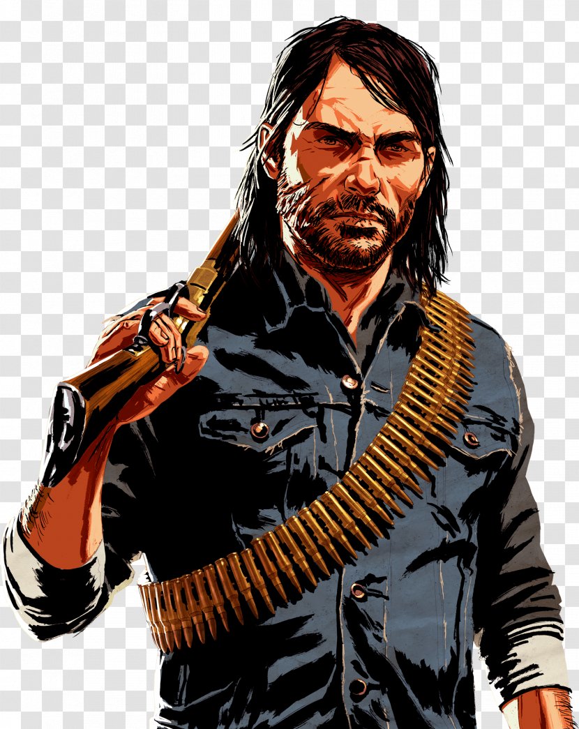 Red Dead Redemption 2 John Marston Online Video Games - Rockstar - Flyer Transparent PNG