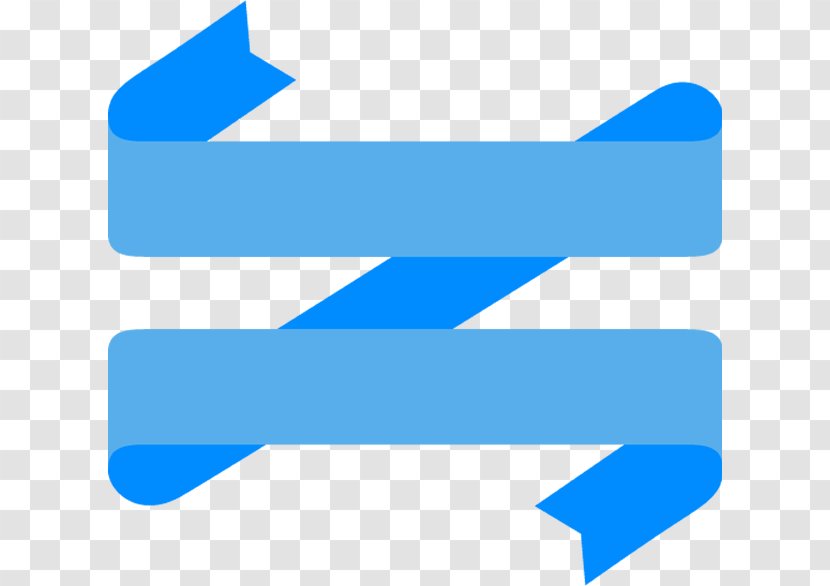 Blue Azure Line Electric Cobalt - Logo Transparent PNG