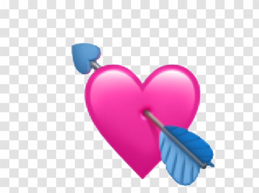 Emoji Domain Heart Clip Art Image - Pink - Iphonex Clipart Transparent PNG