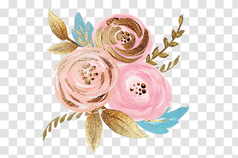 Cut Flowers Rose Gold - Flowering Plant - Flower Transparent PNG