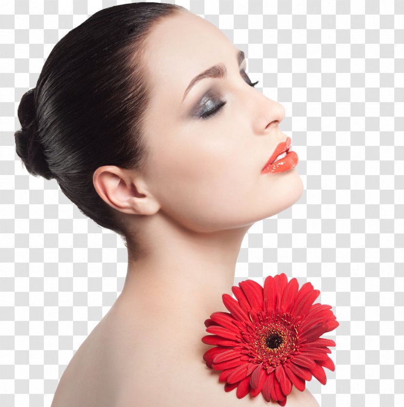 Model Cosmetics Facial Skin Lip - Lips Transparent PNG