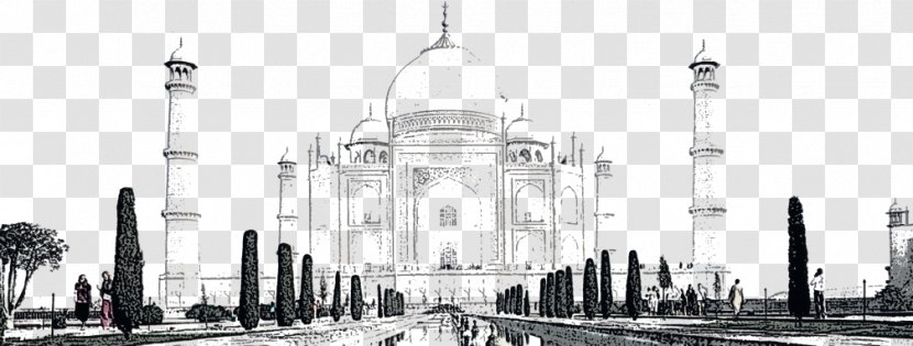 Byzantine Empire Place Of Worship Facade Architecture - India Taj Mahal Transparent PNG