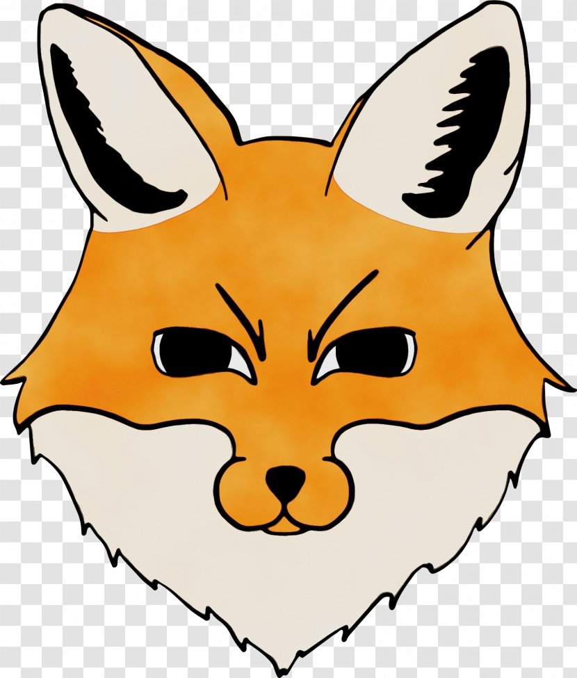 Fox Cartoon - Whiskers - Wildlife Transparent PNG