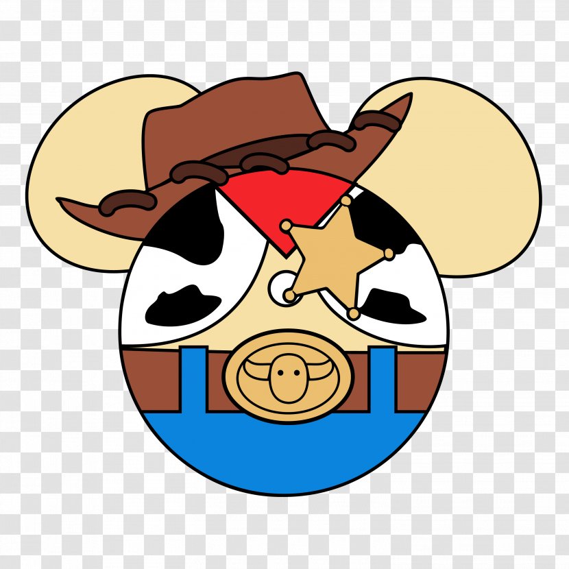 Sheriff Woody T-shirt Cowboy Hat - Toy Story Transparent PNG