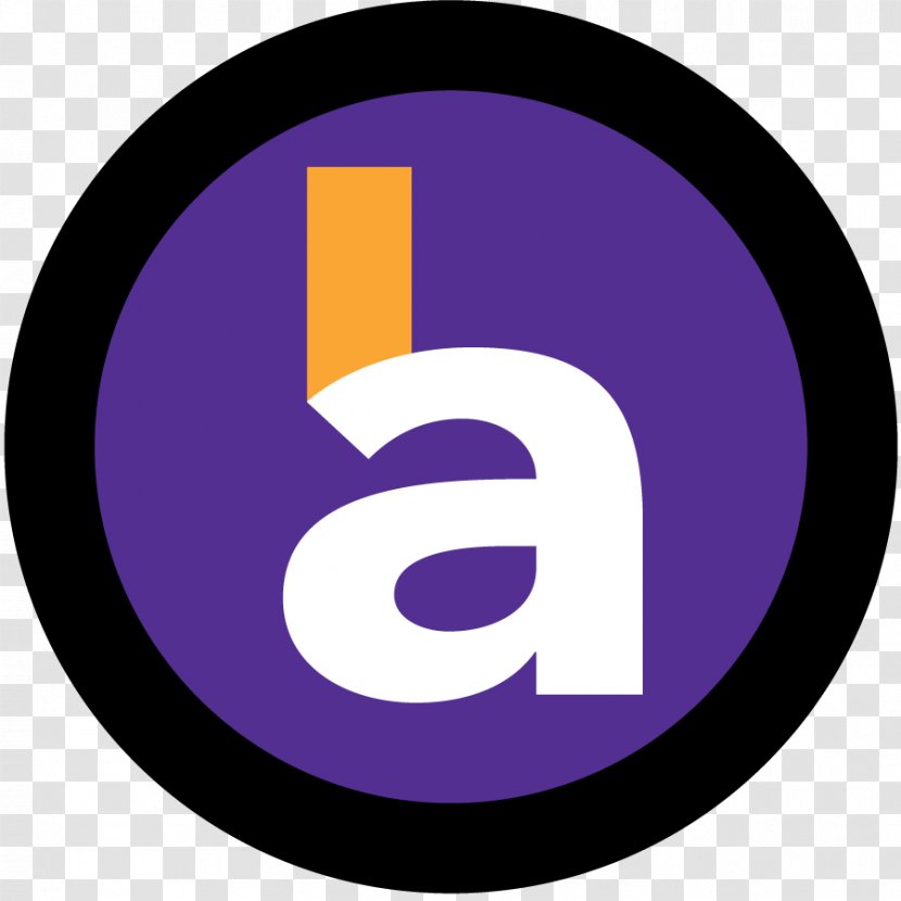 Logo Brand Circle Font - Violet Transparent PNG