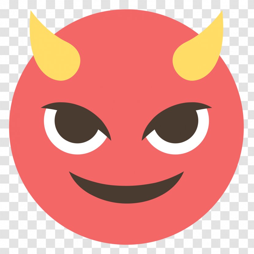 Face With Tears Of Joy Emoji Devil Emojipedia - Snout Transparent PNG