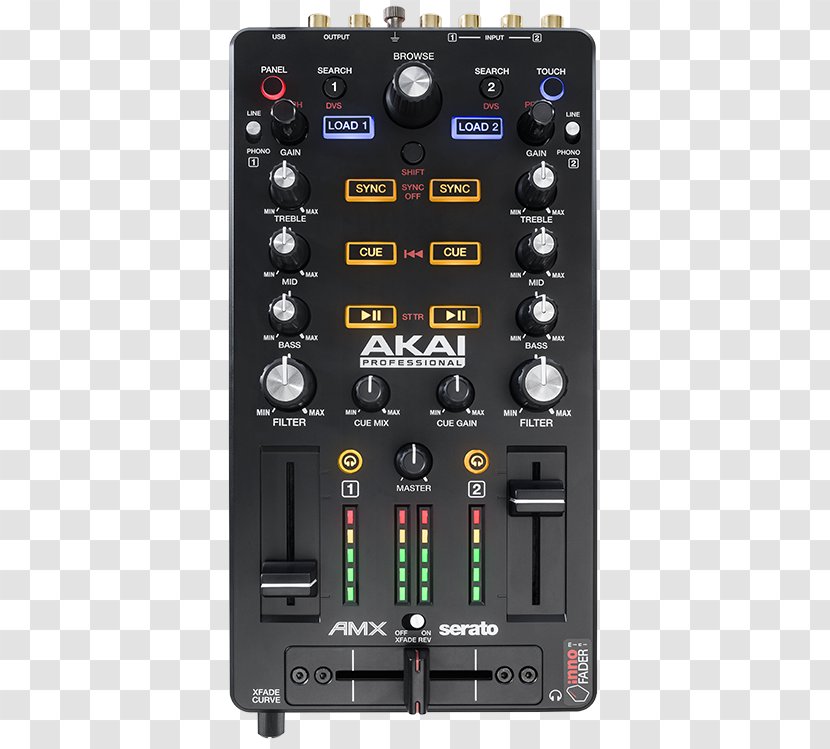 Akai AMX AKAI Professional Audio Mixers Control Surface - Signal - Sound Card Transparent PNG