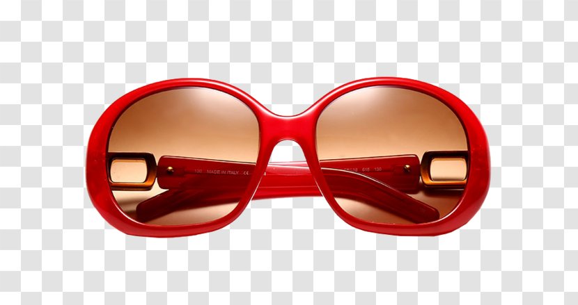 Sunglasses Red Goggles - Reflective Transparent PNG