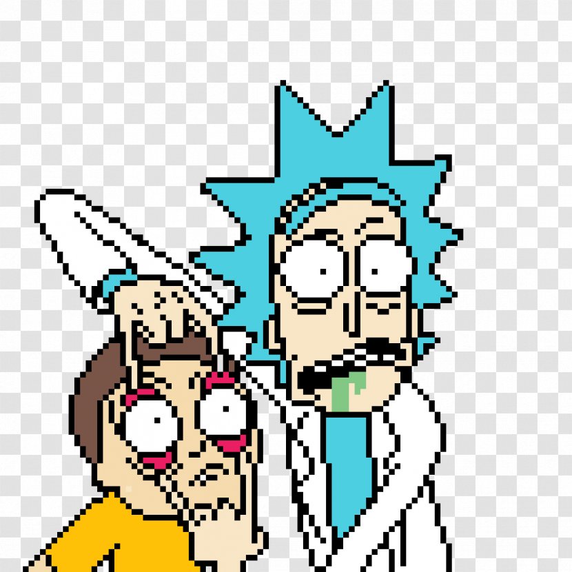 Rick Sanchez Morty Smith Cross-stitch Pattern - Fictional Character - And Transparent PNG