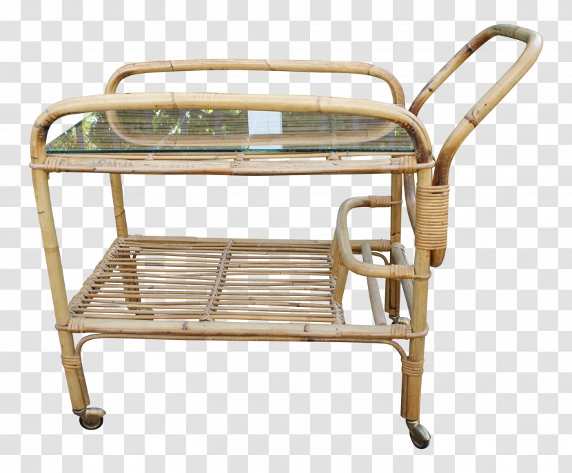Chair Table Cart Rattan Furniture - Armrest Transparent PNG