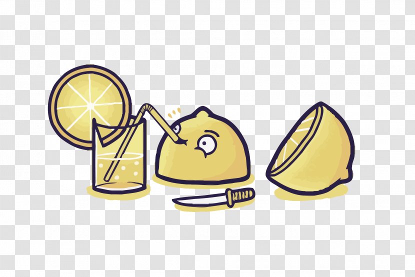 Strawberry Juice Soft Drink Lemonade - Logo - Vector Lemon Transparent PNG