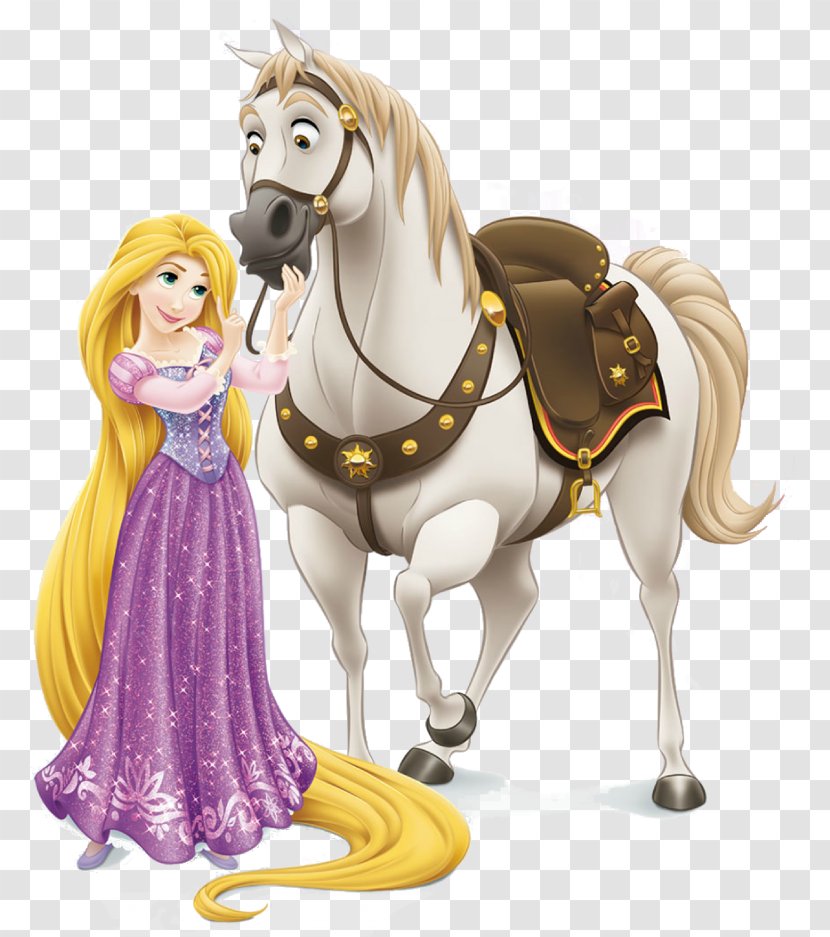 Rapunzel Flynn Rider Disney Princess The Walt Company Tangled - Figurine Transparent PNG