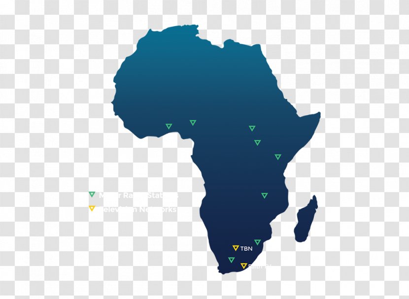 Africa Stencil Map - World Transparent PNG