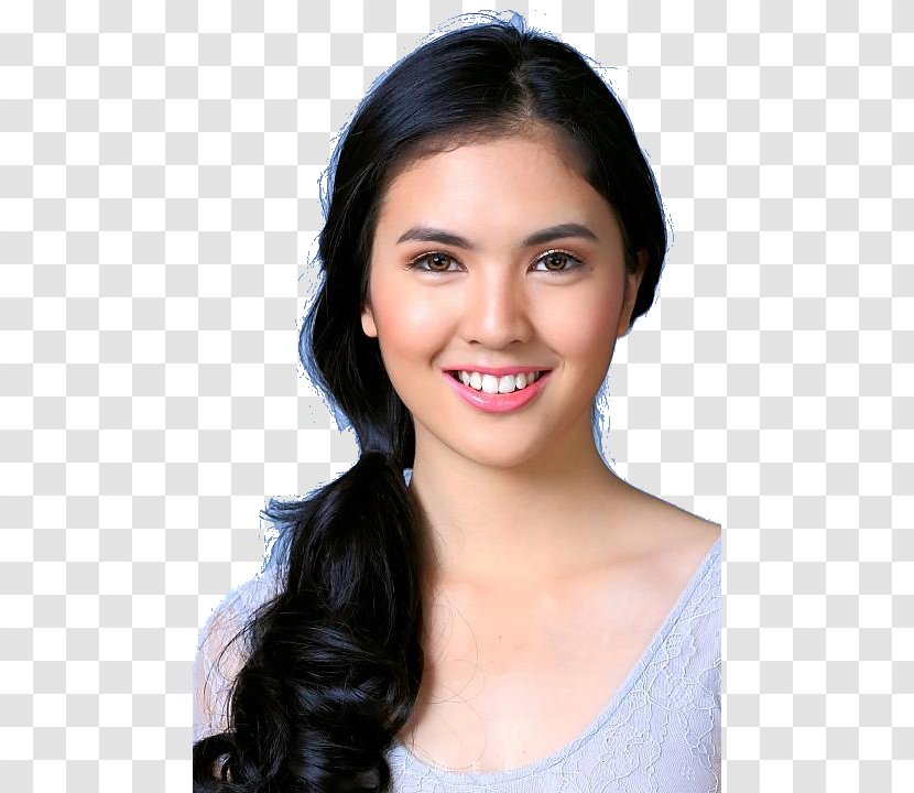 Sofia Andres Princess And I Layered Hair Black Coloring - Silhouette - Tree Transparent PNG
