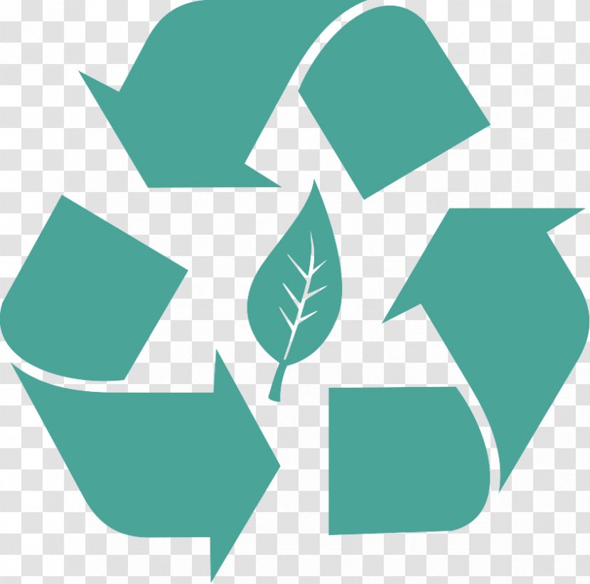 Green Logo Leaf Font Symbol - Recycling Transparent PNG