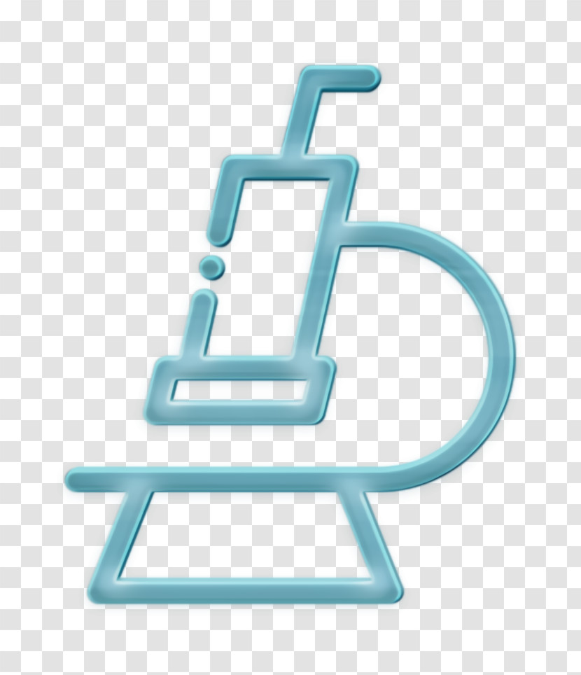 Biology Icon Microscope Icon Healthcare And Medical Icon Transparent PNG