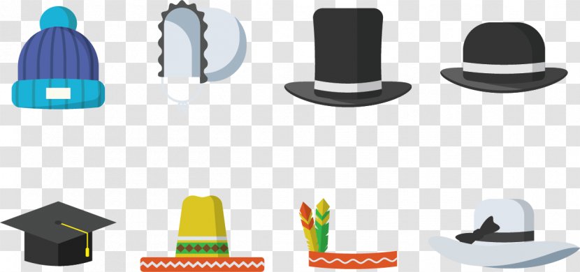 Hat Euclidean Vector Art Transparent PNG