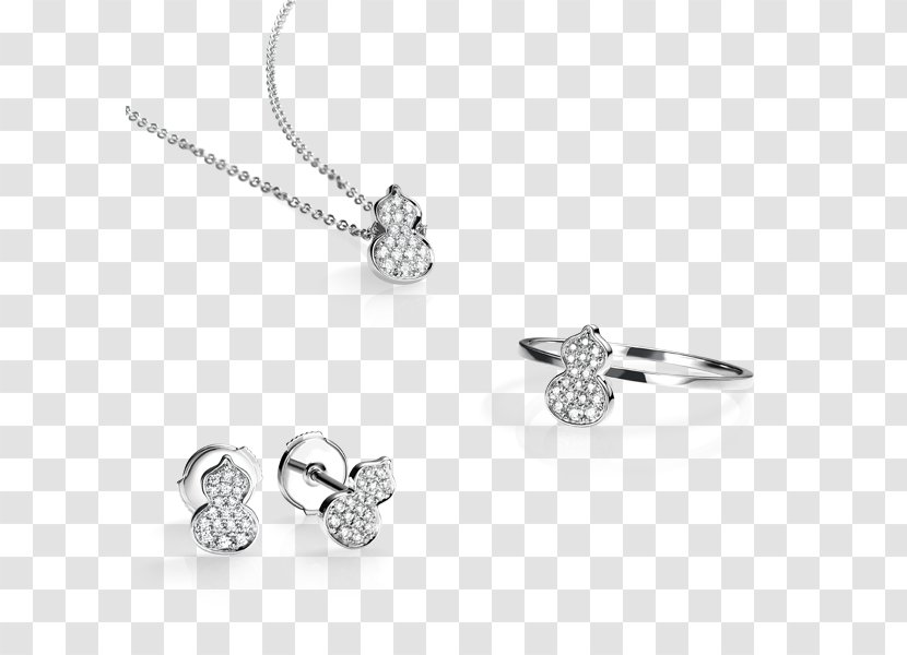 Earring Charms & Pendants Silver Necklace Qeelin Transparent PNG