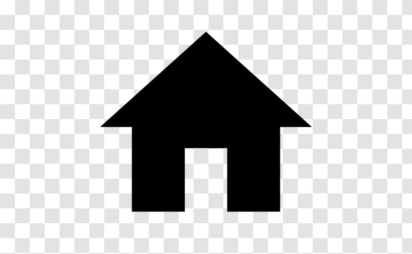 House Home Material Design - Black - Shadow Transparent PNG