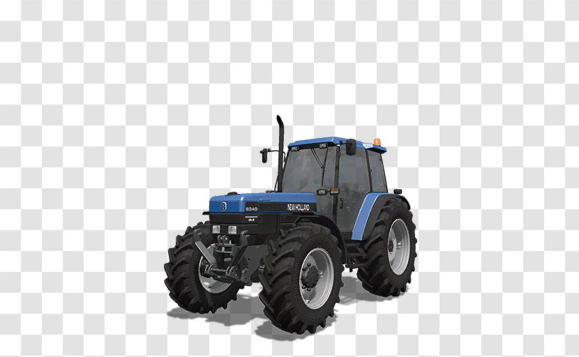 Farming Simulator 17 Tractor New Holland Agriculture Vehicle Deutz-Fahr - Machine Transparent PNG