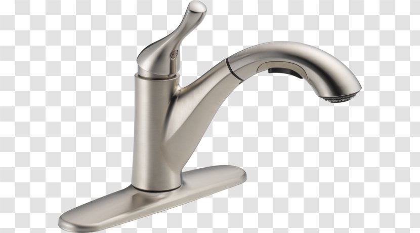 Delta Kitchen Faucet Pull-Out Handles & Controls Faucets Plumbing - Tap Transparent PNG