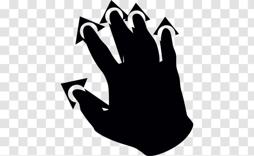 Five Fingers - Symbol - Finger Transparent PNG