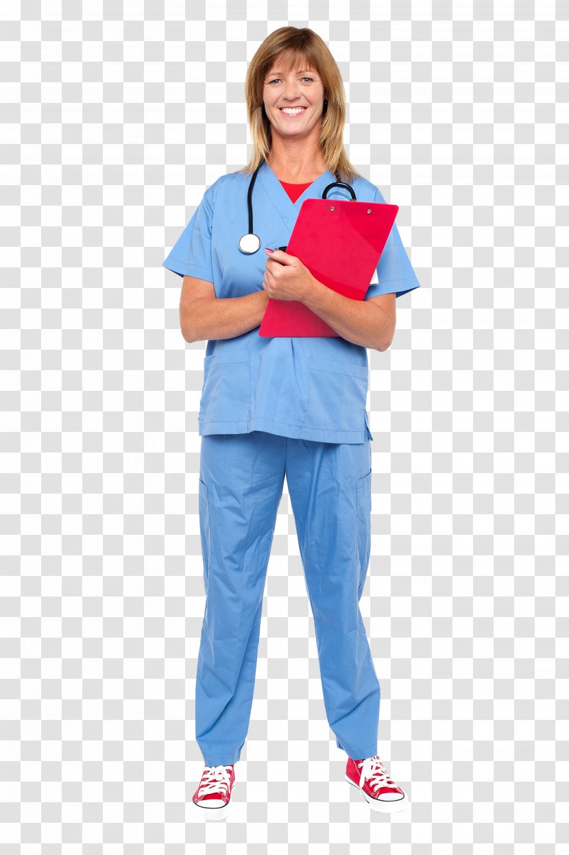Physician Scrubs Health Woman Professional Transparent PNG