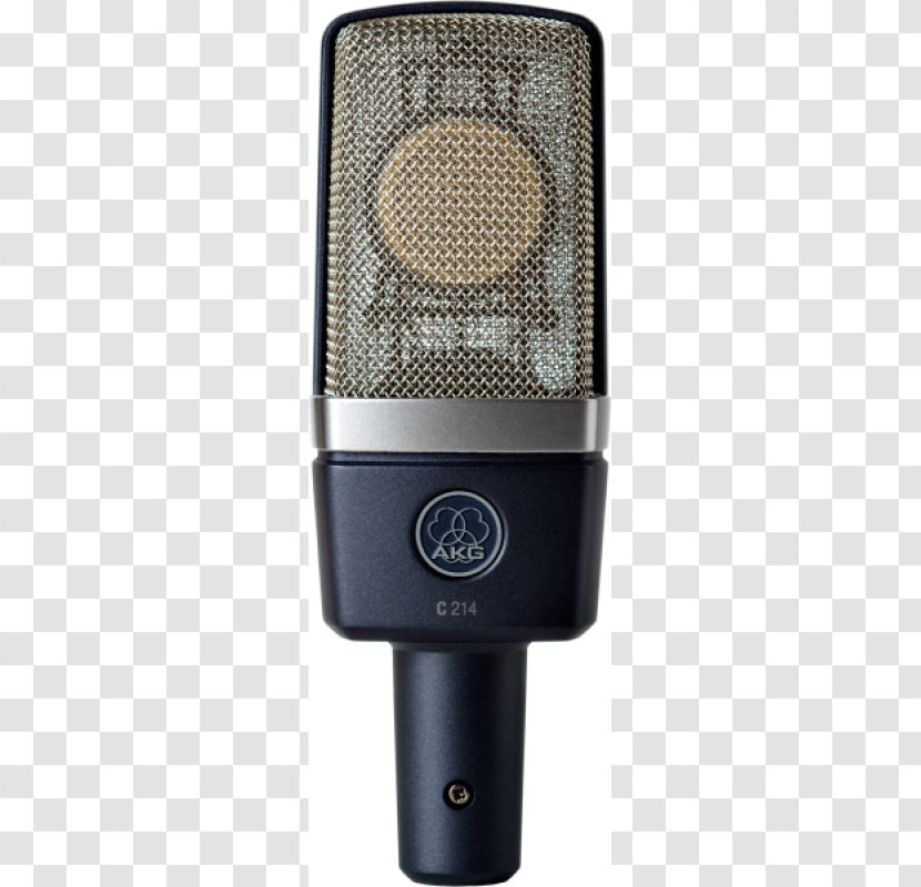 Microphone AKG C414 C214 Sound - Recording Studio Transparent PNG
