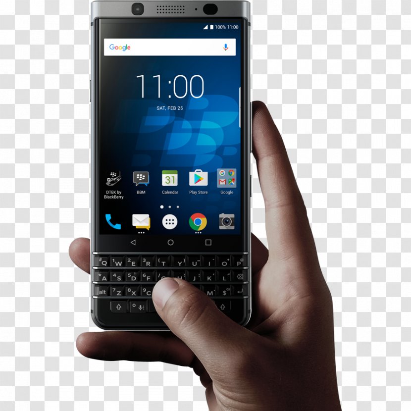 BlackBerry Priv KEY2 Smartphone KEYone 4G 32GB Black, Silver - Mobile Phone - Blackberry Key2 Transparent PNG
