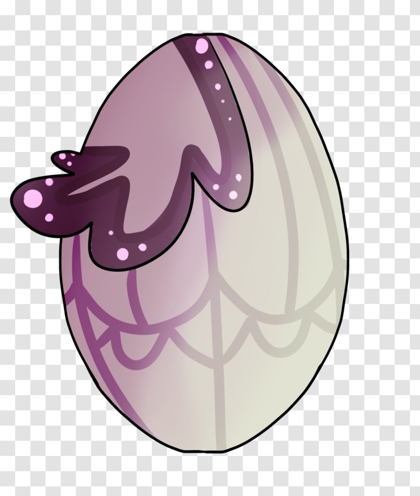 Cartoon Animal Character Font - Purple - Open Egg Transparent PNG