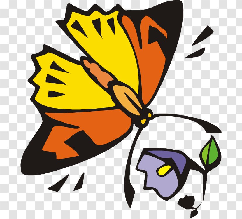 Monarch Butterfly Butterflies And Moths Insect Clip Art - Nymphalidae Transparent PNG