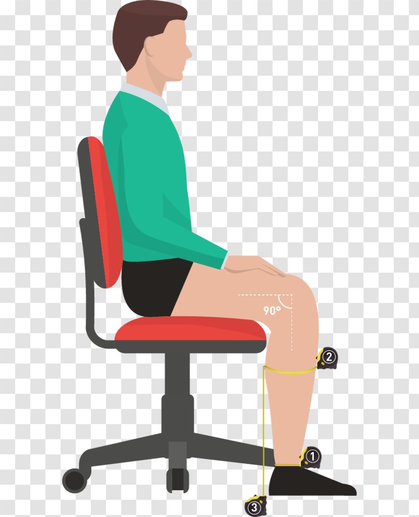 Standing Desk Sitting Chair Table - Stockings Vector Transparent PNG