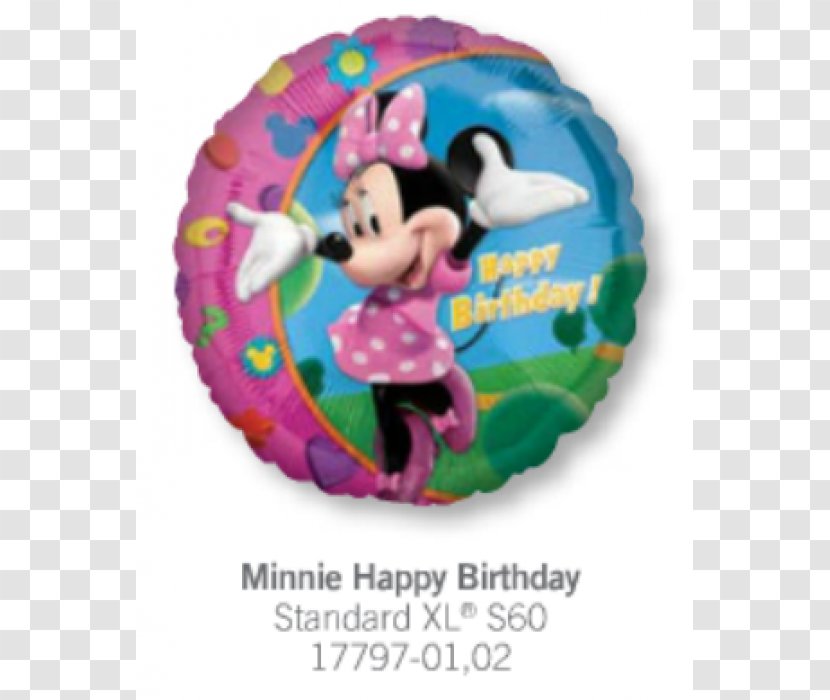 Minnie Mouse Mickey Balloon Party Birthday - Favor - Female Name Brand Package Transparent PNG